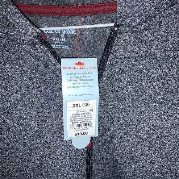 Boys Cat & Jack mix of T-shirt/ Long sleeve/ jacket - Picture 2 of 7